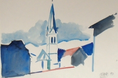 1116, Imst, 1993, Aquarell, 38 x 28 cm