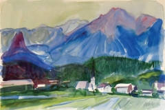 1219, Imst, 1994, Aquarell, 56 x 38 cm