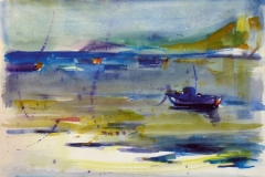 702,  Opatija, 1985, Aquarell, 56 x 47 cm