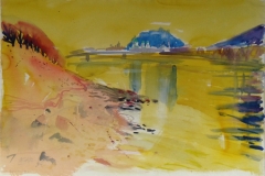 578, Salzburg, 1984, Aquarell, 57 x 38,5 cm