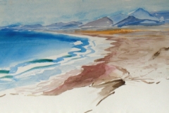 9122, Teneriffa, 1988, Aquarell, 57 x 38,5 cm